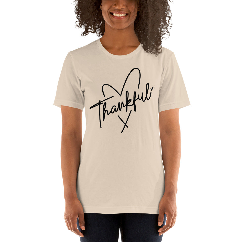 Family holiday thankful graphic shirt ideal for Thanksgiving and Friendsgiving events