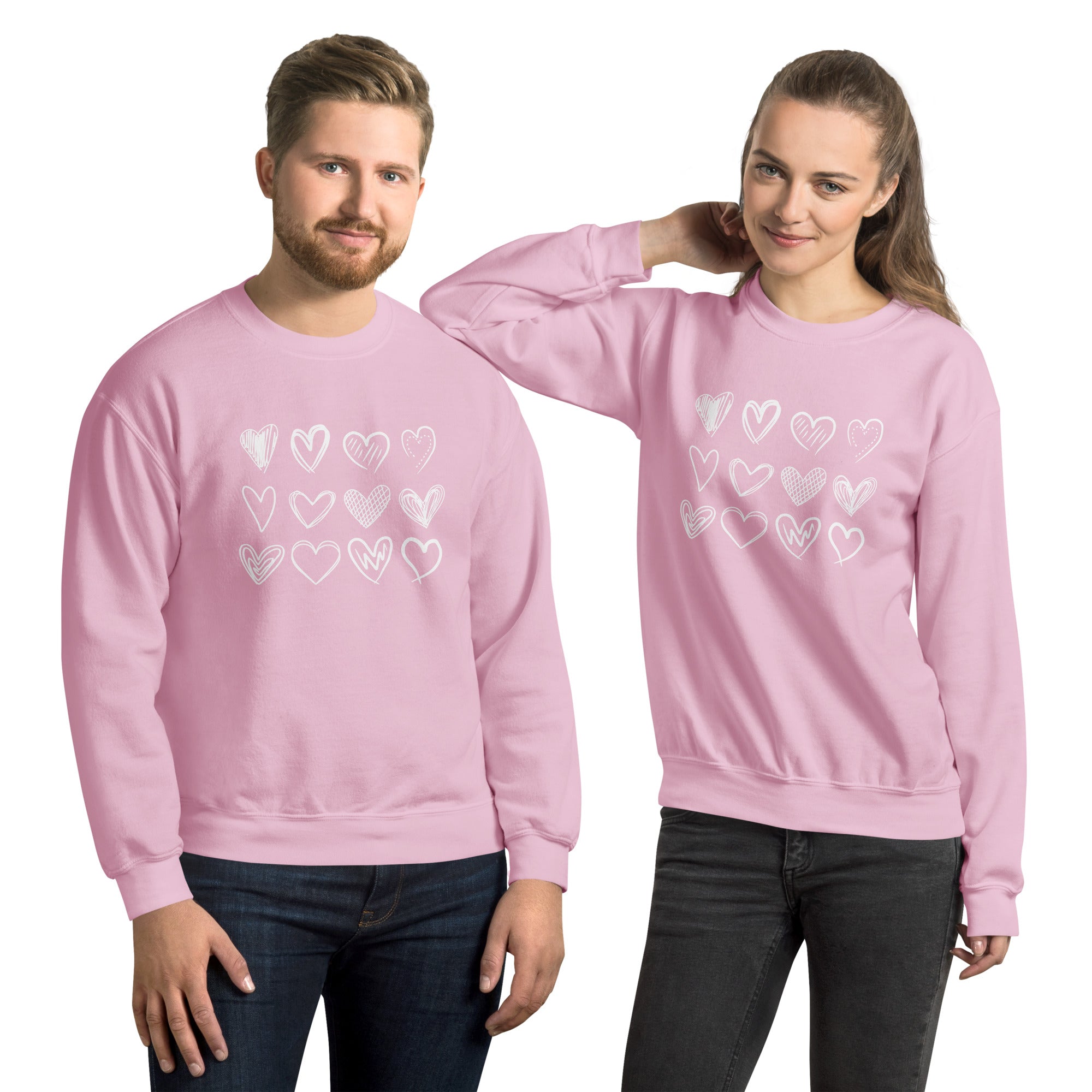 Heart Crewneck Sweatshirt