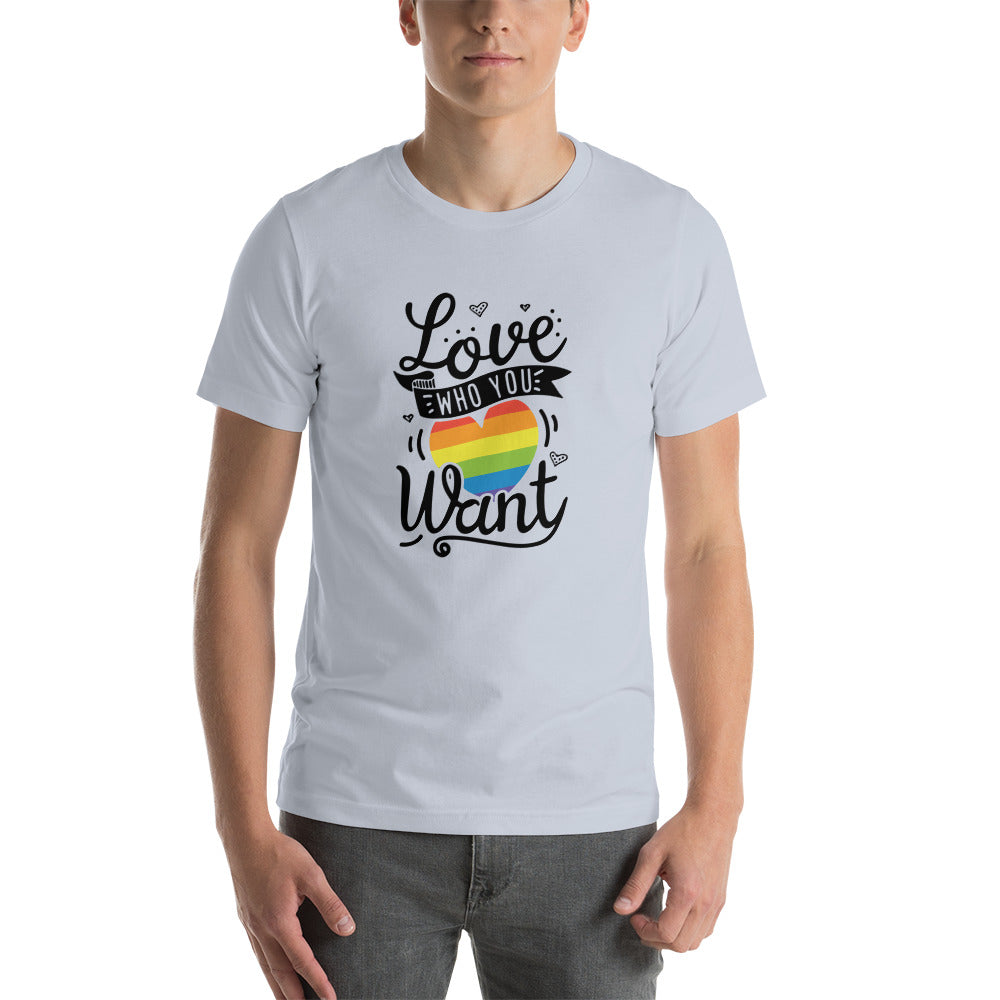 Love Who You Want LGBT Shirt