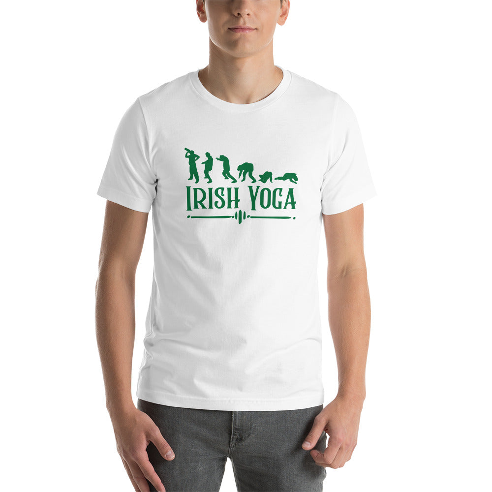 Irish Yoga Shirt St. Patrick's Day Funny Irish tshirt Shamrocks – Elliefont  Styles