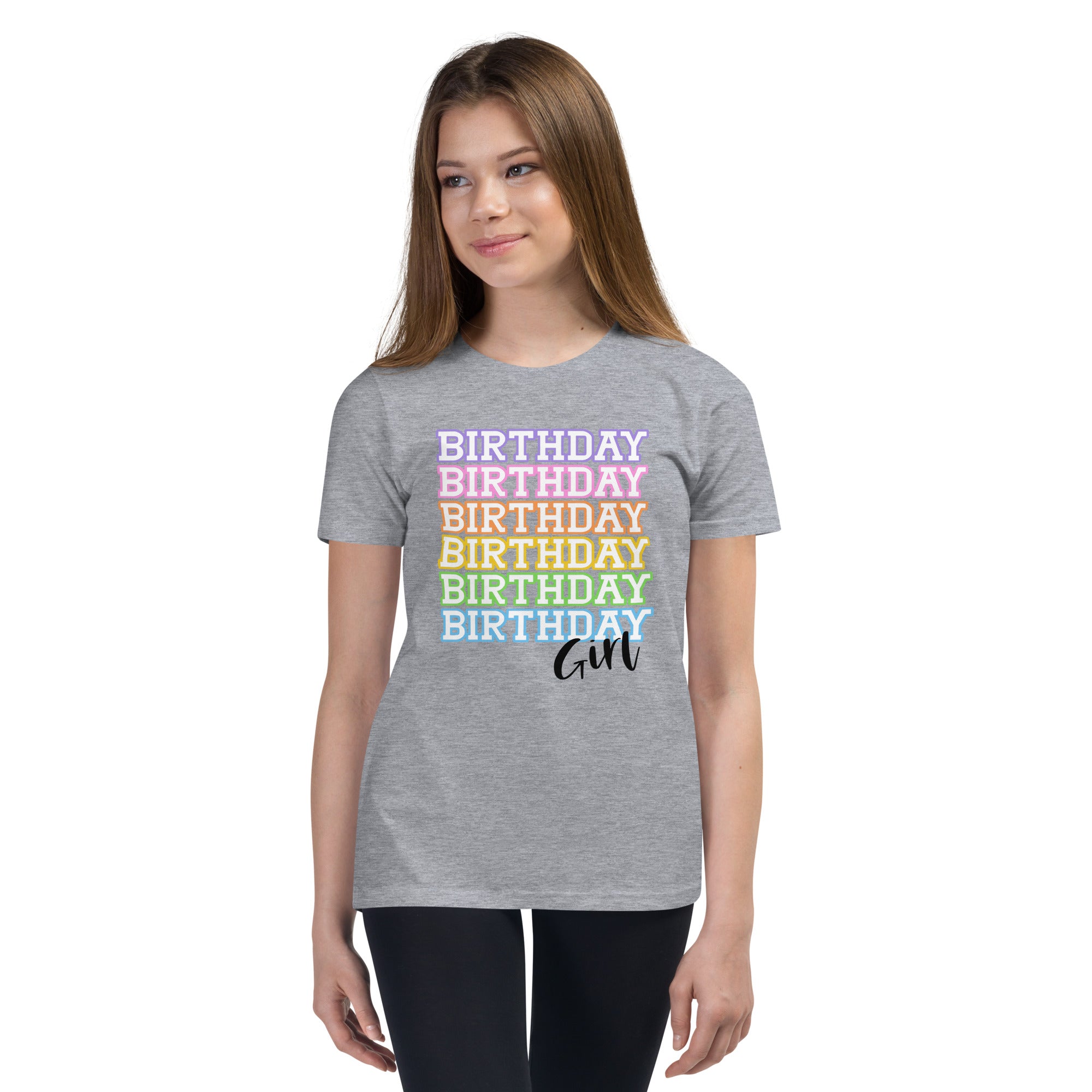 Retro Birthday Girl T-Shirt